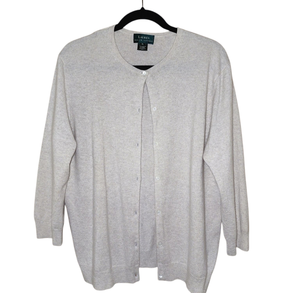Lauren Ralph Lauren Women's Cream Cardigan